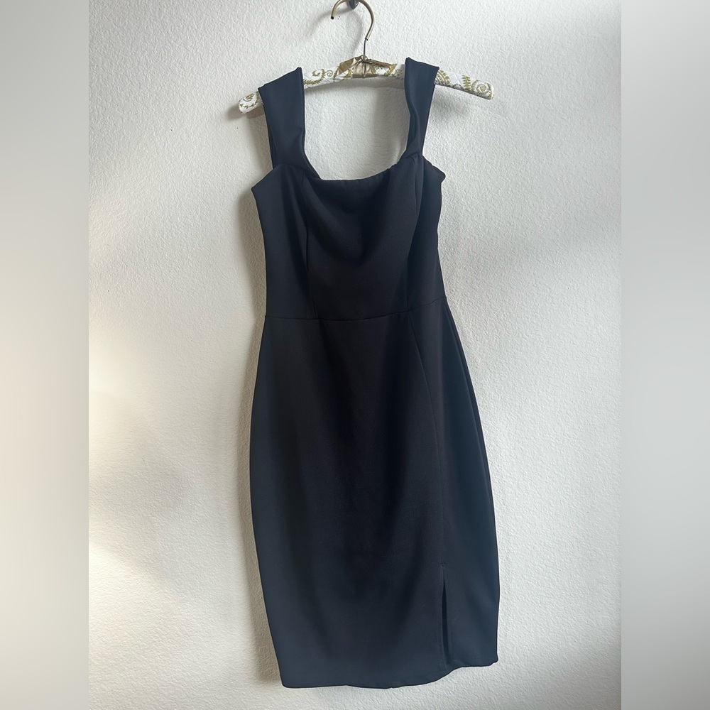 Charlotte Russe Black Strapless Dress
